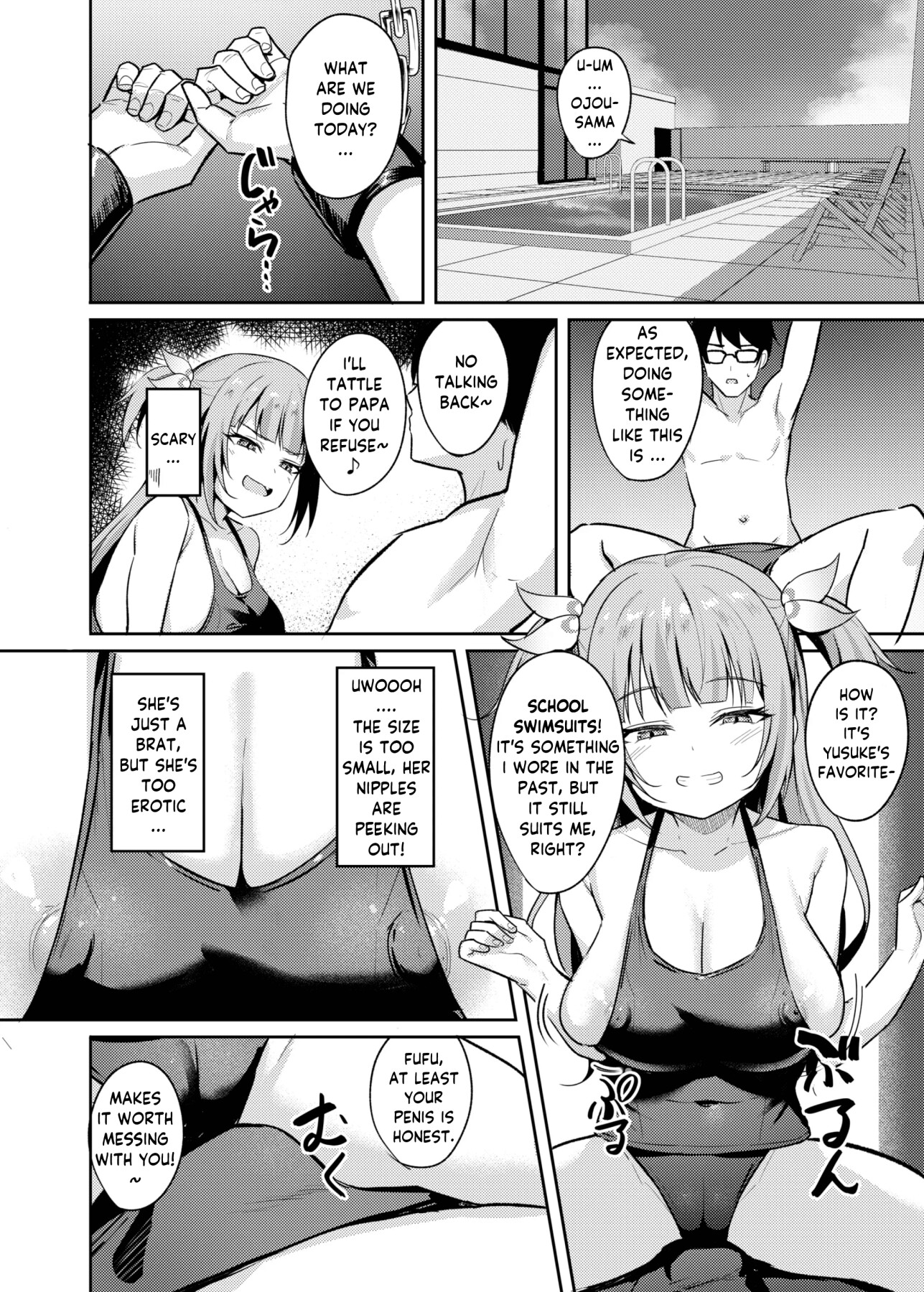 Hentai Manga Comic-The Bratty Lady wants Correction-Read-11